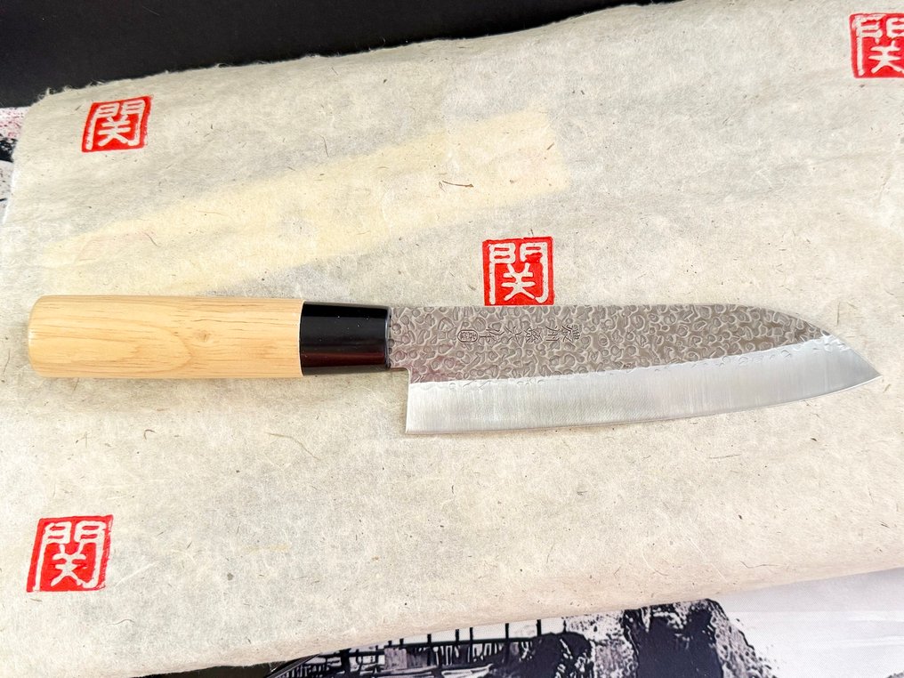 Satake SWORD SMITH - Μαχαίρι κουζίνας - Santoku - Χάλυβας - Ιαπωνία - Πλαστογραφημένο Ιαπωνικό ΣΑΝΤΟΚΟΥ #2.1