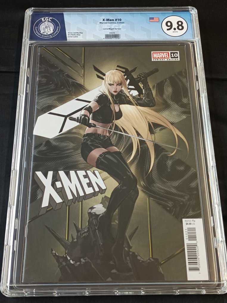 X-Men (Vol. 8) #10 - Lesley 'Leirix' Li Magik Variant - EGC 9.8 - 1 Graded comic - Første utgave - 2025 #1.0