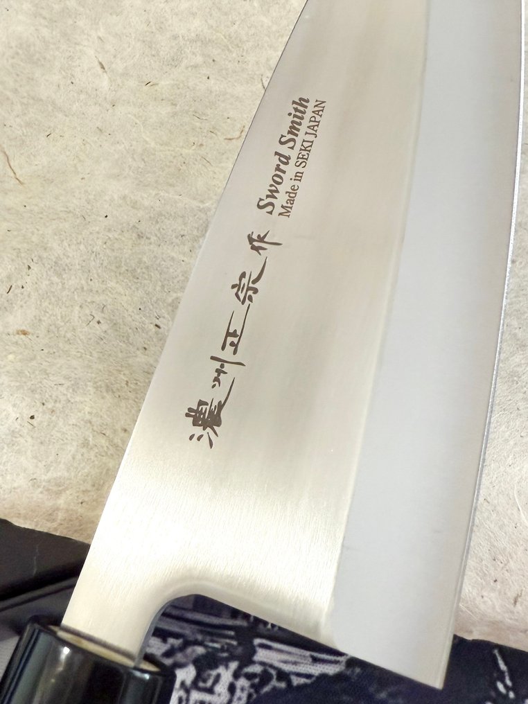 Satake SWORD SMITH - 廚刀 - Deba bōchō - 鋼 - 日本 - 伪造的日本 DEBA #1.0