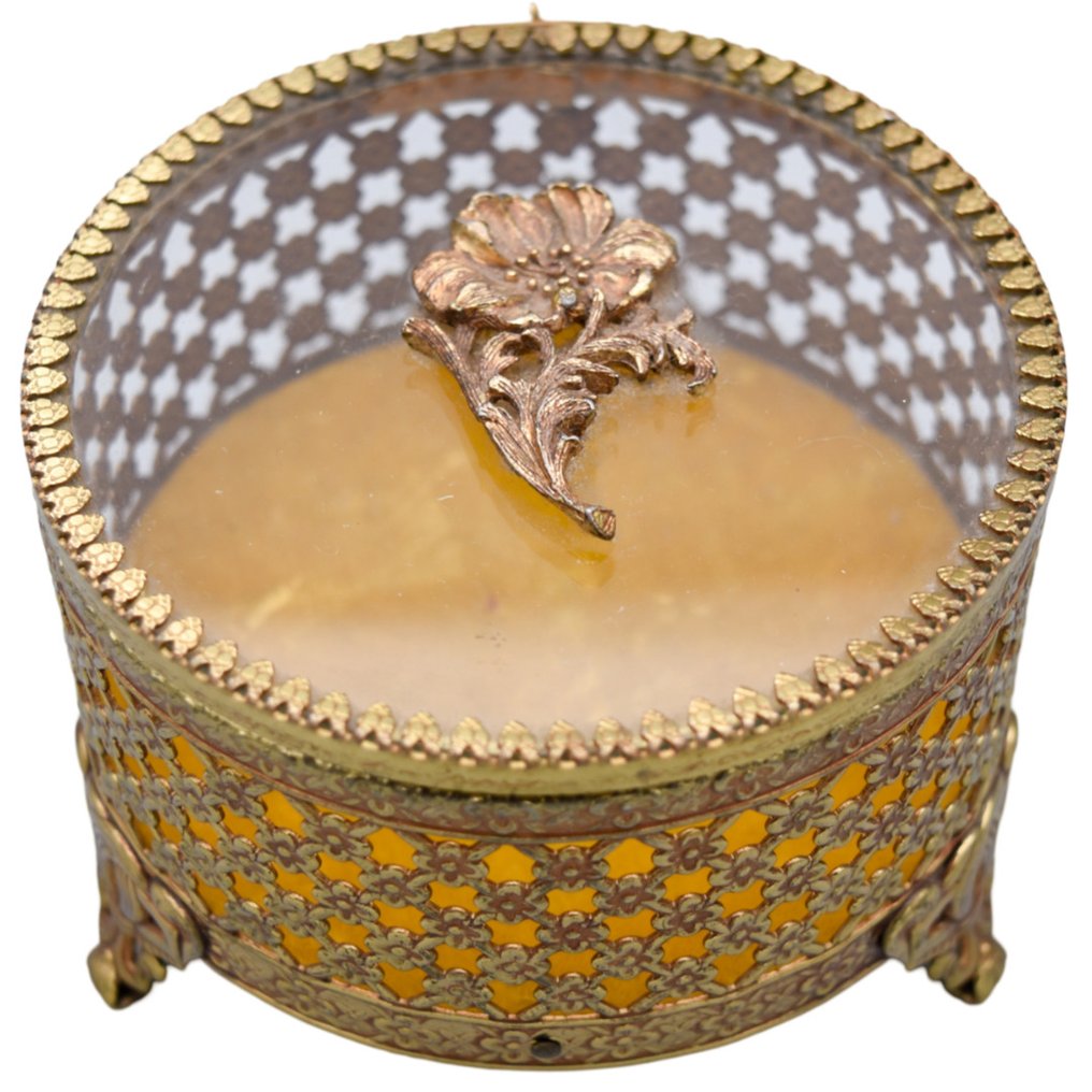 Smyckeskrin - Förgyllt mässing, Förgylld brons #1.0