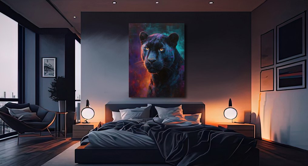 Canvas Fit - Alberto Ricardo - La Pantera y el misticismo #2.1