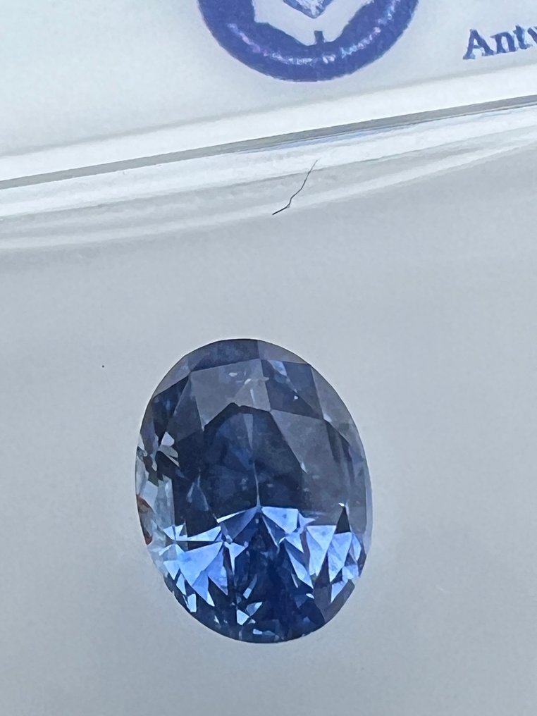 Kék Zafír  - 1.46 ct - Antwerpeni Drágakővizsgálati Laboratórium (ALGT) #2.1