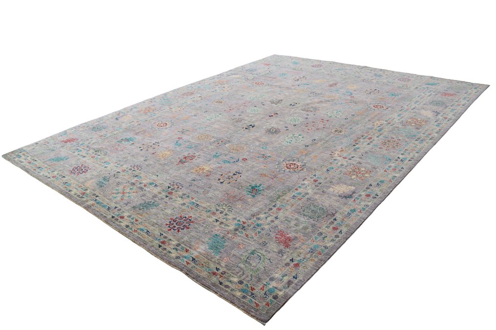 Very fine carpet - designer carpet - masterpiece - Rug - 415 cm - 304 cm #1.0