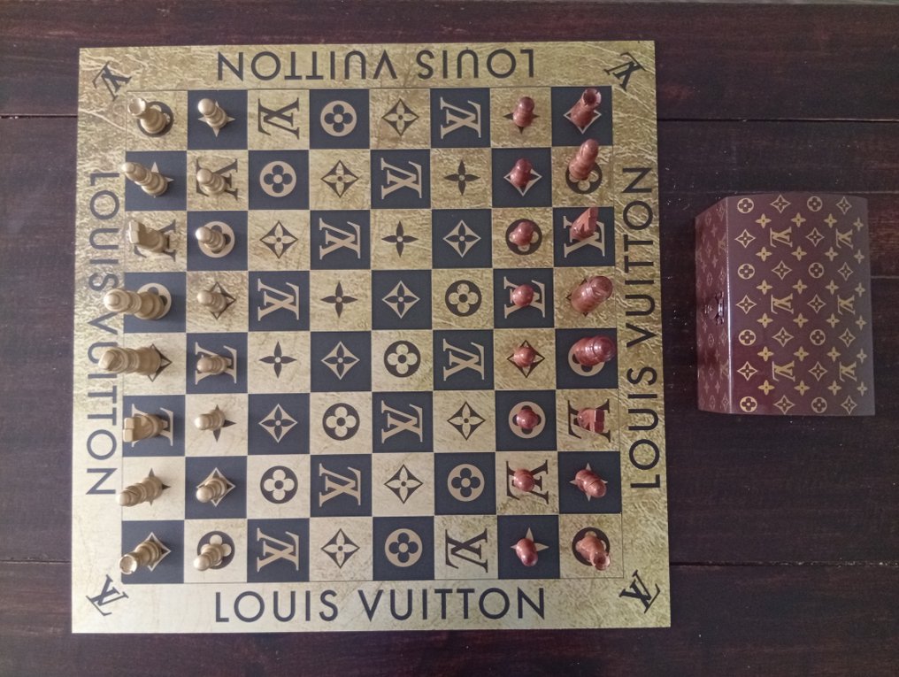 Anthony Dubois - Vuitton Chess Board Gold antique #1.0
