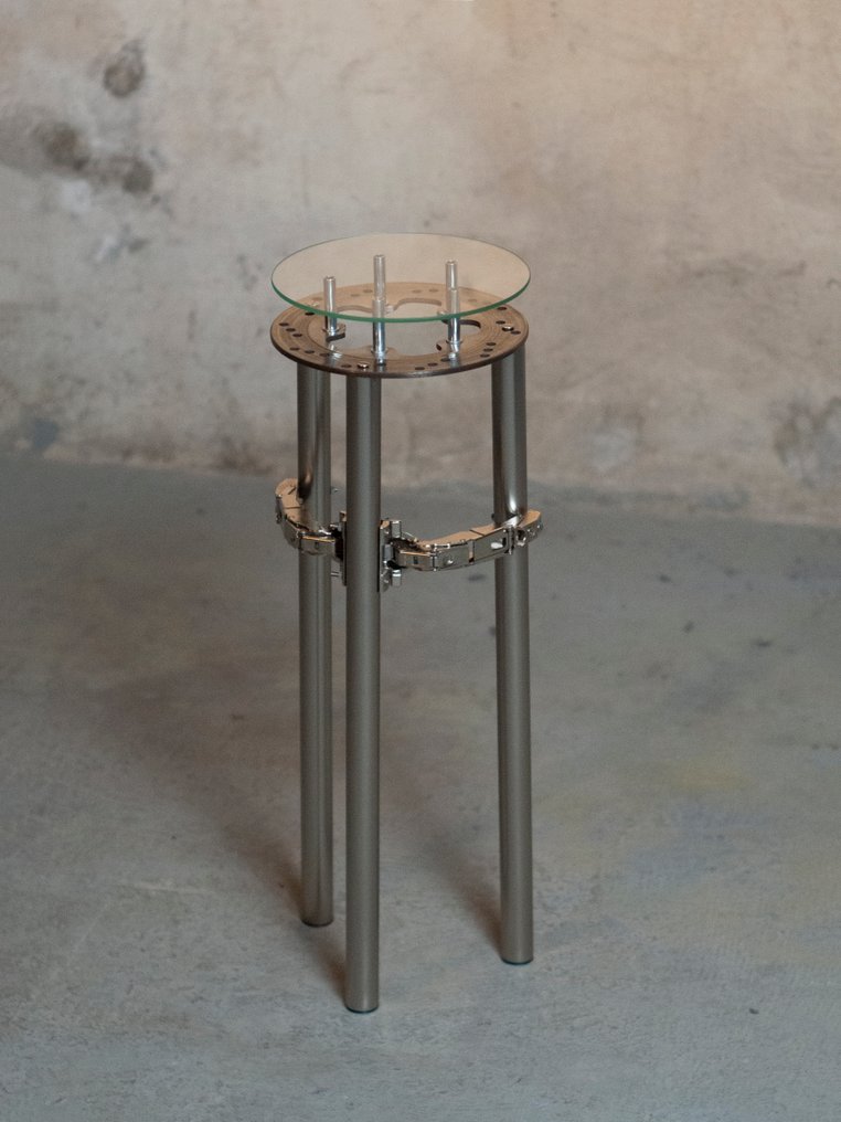 Vincent Decat - Mesa - Alumínio, Vidro - Mesa de console S-400 #3.2