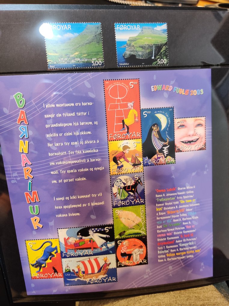 Faroe-szigetek 2002/2010 - 9 éves csomagok Feröeren #3.2