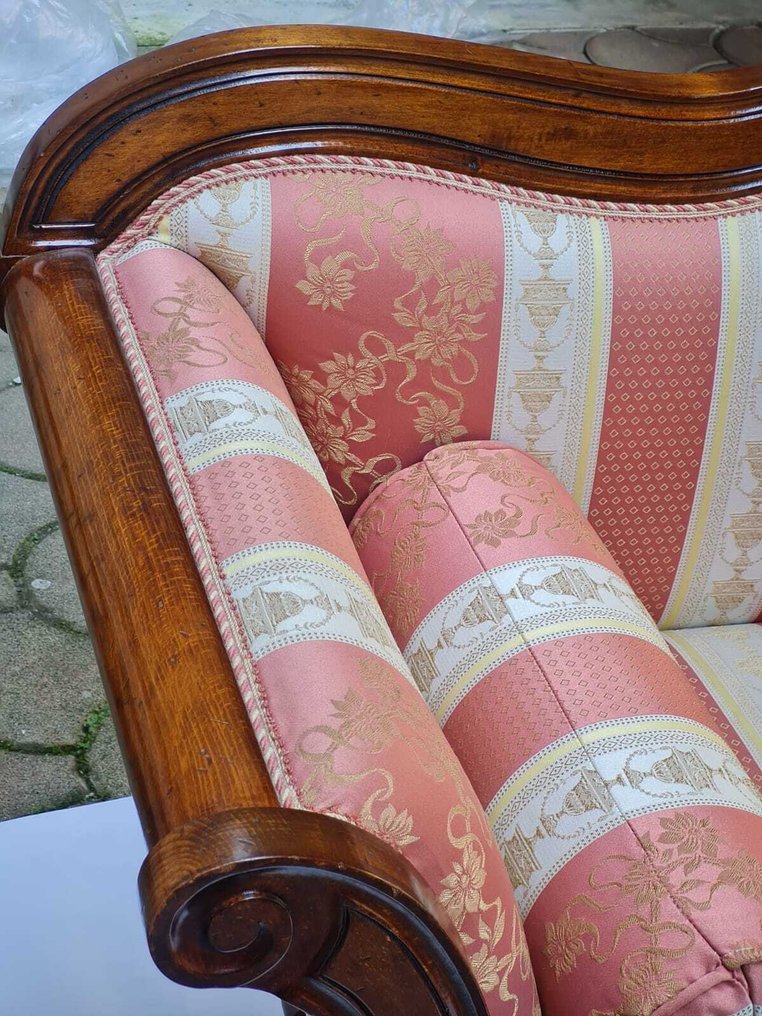 Sofa - Holz, Textil - Bootsofa #2.1