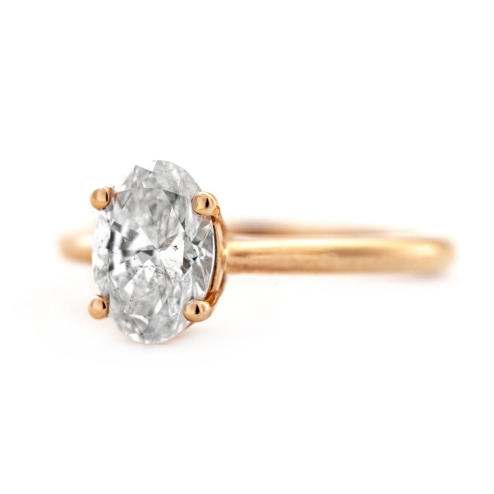 Δαχτυλίδι - 14 καράτια Ροζ χρυσό - 1.51ct. tw. Διαμάντι (Φυσικό) #3.2