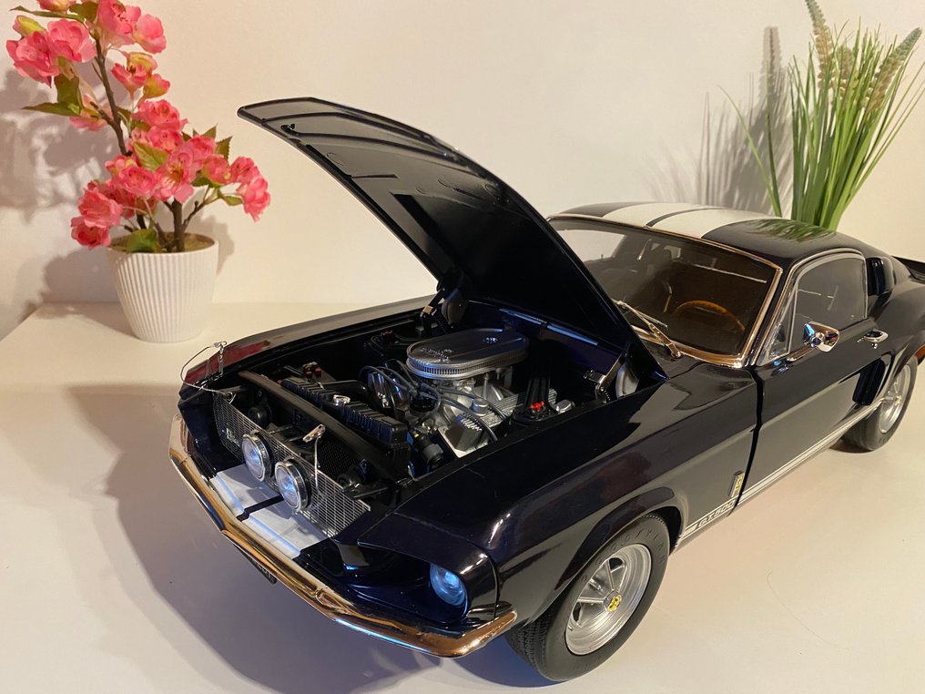 DeAgostini 1:8 - Modellbil - Ford Mustang GT Shelby 1967 #2.1