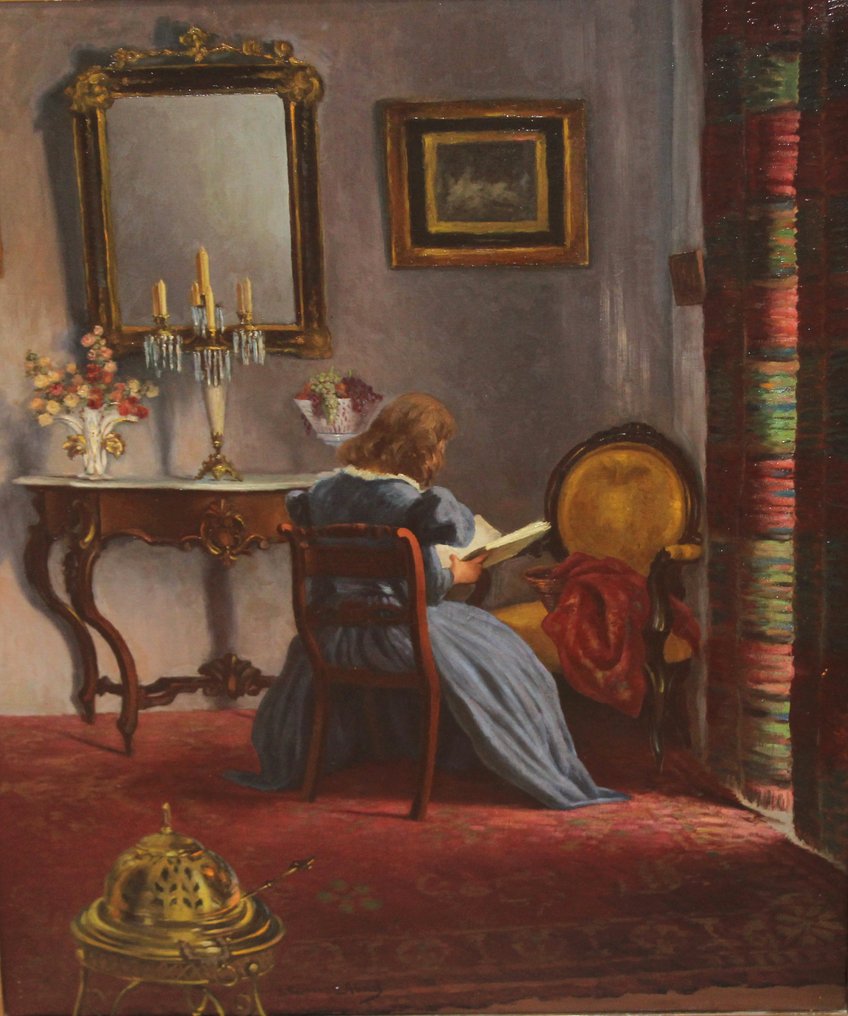 José Gómez Abad (1904-1993) - Tranquilidad victoriana #1.0