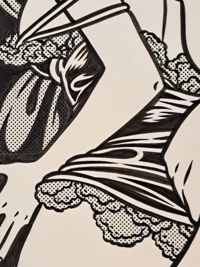 Baldazzini, Roberto - 1 Original drawing - Hommage a Phantom #2.1