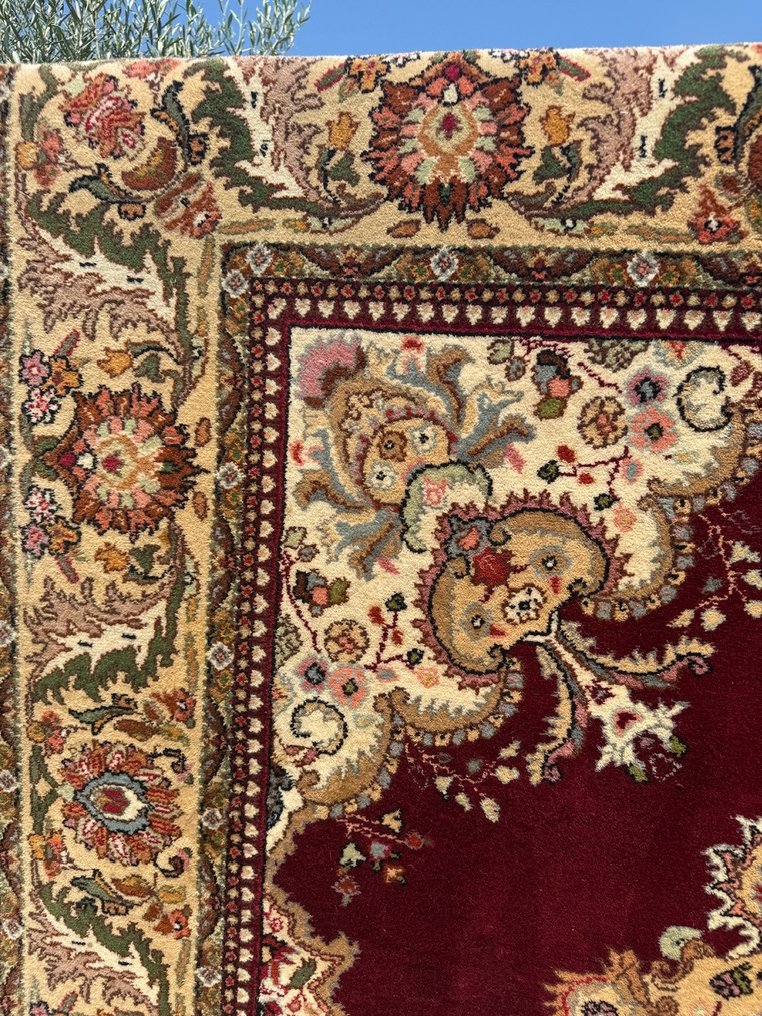 Μοναδικός Indo Tabriz - Χαλί - 245 cm - 165 cm #4.3