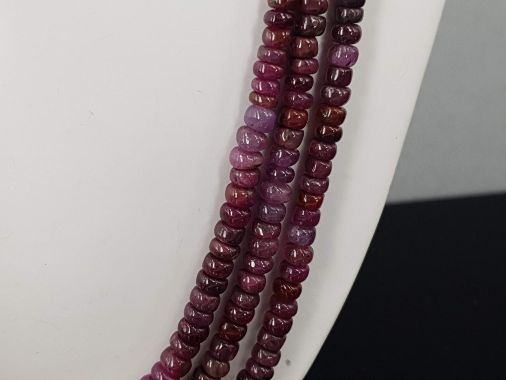 Ruby Natural Gemstone / Free shipping - Chain #4.3