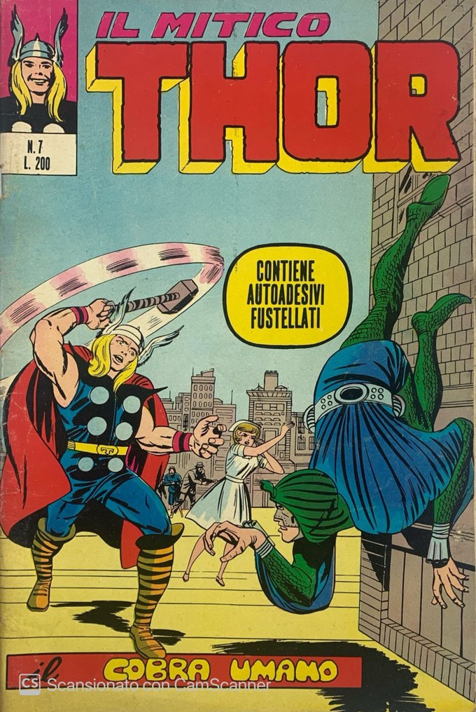 Thor, The Mighty Thor - Lotto di fumetti Marvel/Corno - 12 Comic - EO - 1971 #4.3