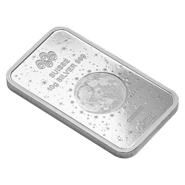 10 gramas - Prata .999 - 2025 10g 999 PAMP Lunar Year of the Snake – Legend of the White Snake Proof-Like Fine Silver Bar - Selado e com certificado (Sem preço de reserva) #3.2