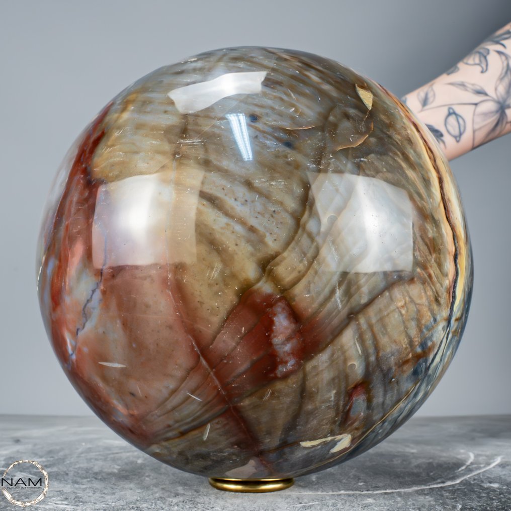 Ein Monument der Natur Die Achat-Kugel – kraftvoll, sinnlich, elementar- 12489.33 g #2.1