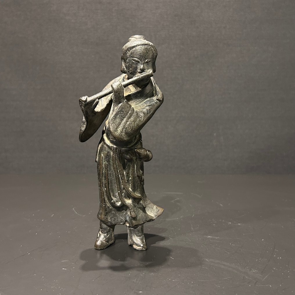 Φιγούρα - Ming onsterfelijke beeld - Μπρούντζος - Κίνα - Ming Dynasty (1368-1644) (χωρίς τιμή ασφαλείας) #1.0