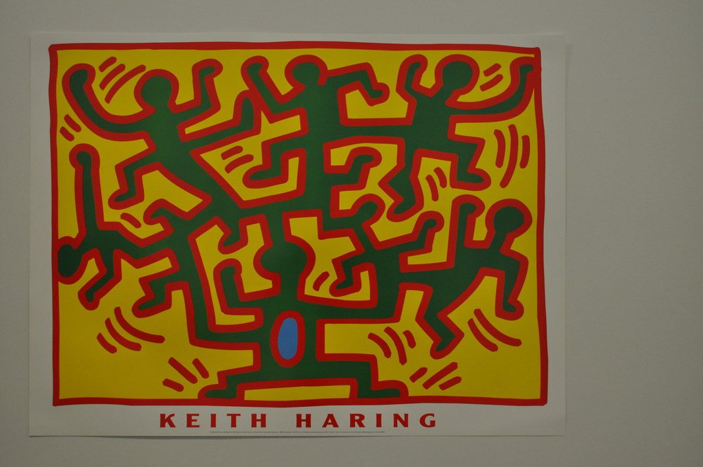 Keith Haring (after) - UNTITLED 1988 - Original vintage poster - Year 1998 #1.0