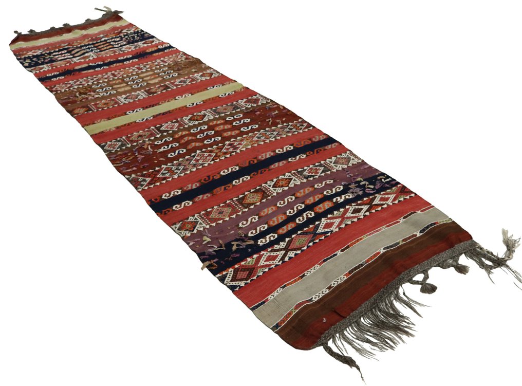 Αρχαίο ανατολίτικο χαλί Djaim - Χαλί - 336 cm - 95 cm - Κελίμ Αρτ #2.1