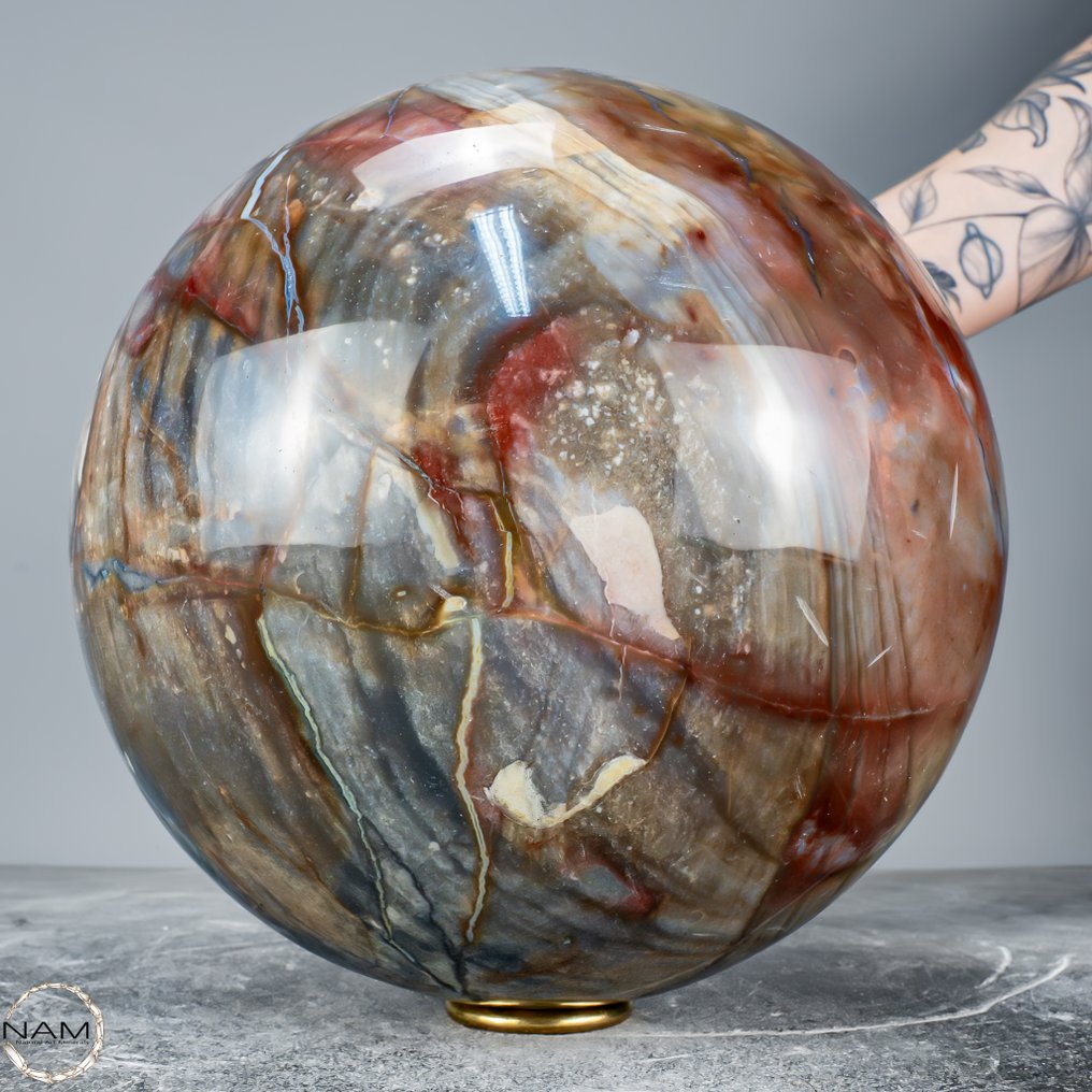 Ein Monument der Natur Die Achat-Kugel – kraftvoll, sinnlich, elementar- 12489.33 g #1.0