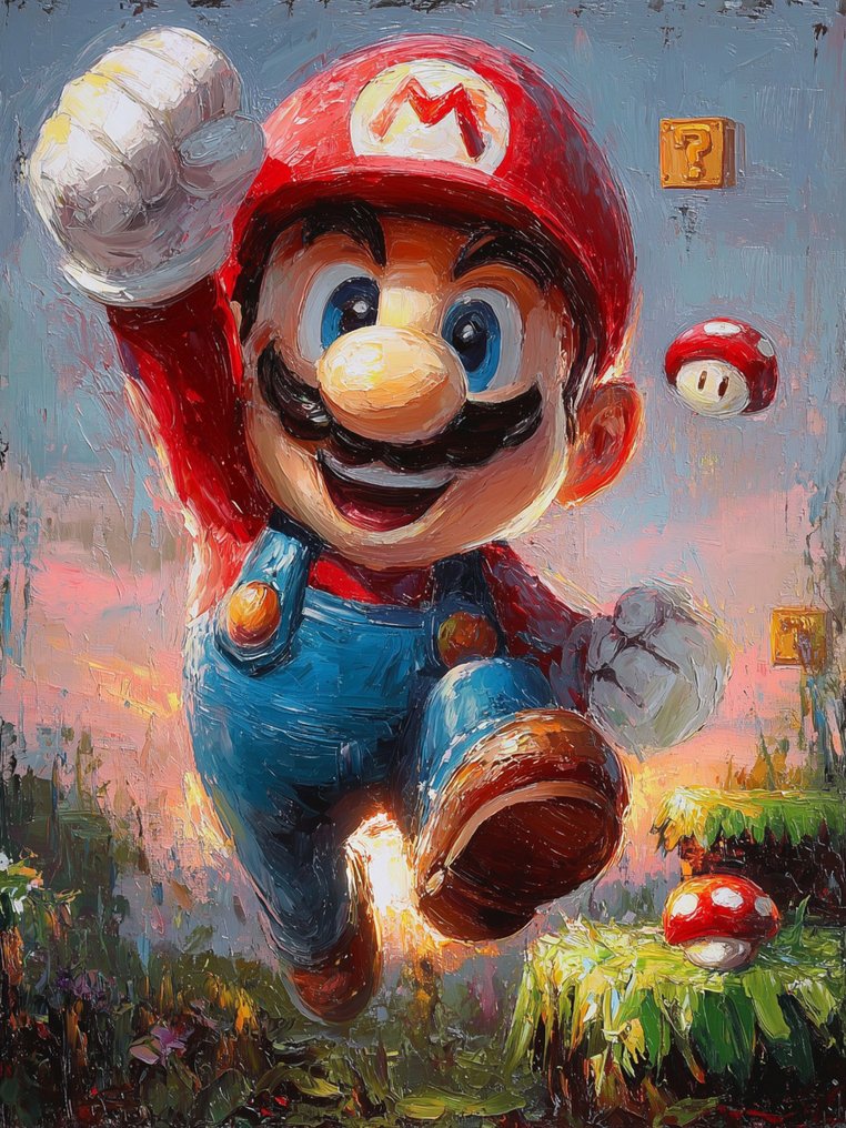 Canvas Fit - Alberto Ricardo - “Super Mario: El salto eterno del héroe pixelado” #1.0