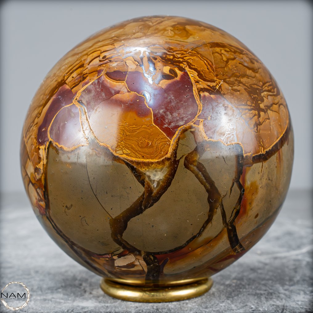 极罕见的西比尔兹特——球体 来自俄罗斯乌柳安诺夫斯基- 1348.45 g #1.0