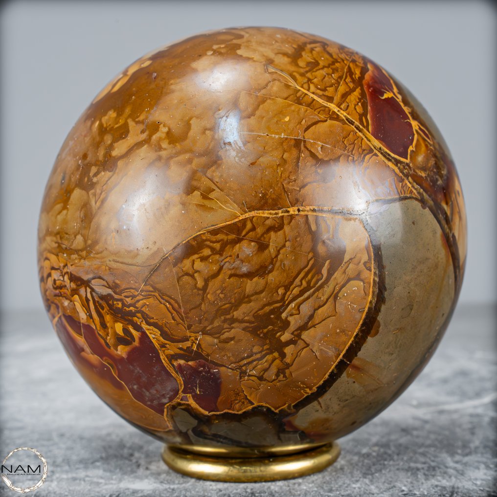 极罕见的西比尔兹特——球体 来自俄罗斯乌柳安诺夫斯基- 1348.45 g #4.3