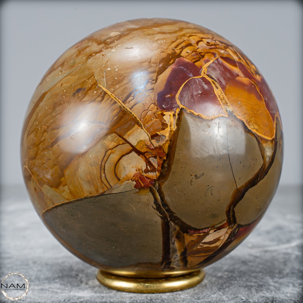 极罕见的西比尔兹特——球体 来自俄罗斯乌柳安诺夫斯基- 1348.45 g #1.0