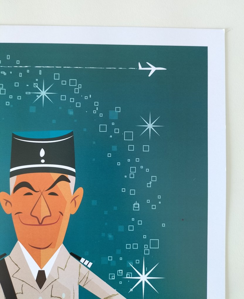 Monsieur Z - Saint tropez - Poster Musée de la gendarmerie- Année 2016 #3.2