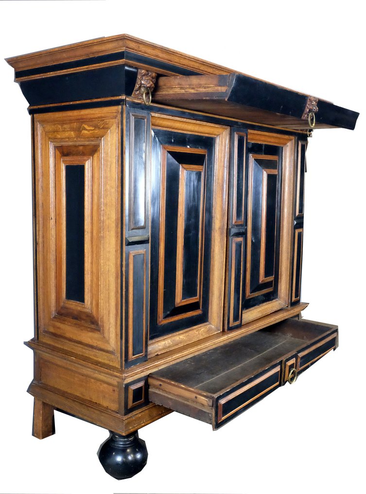 柜橱 - 橡木与乌木 #3.2