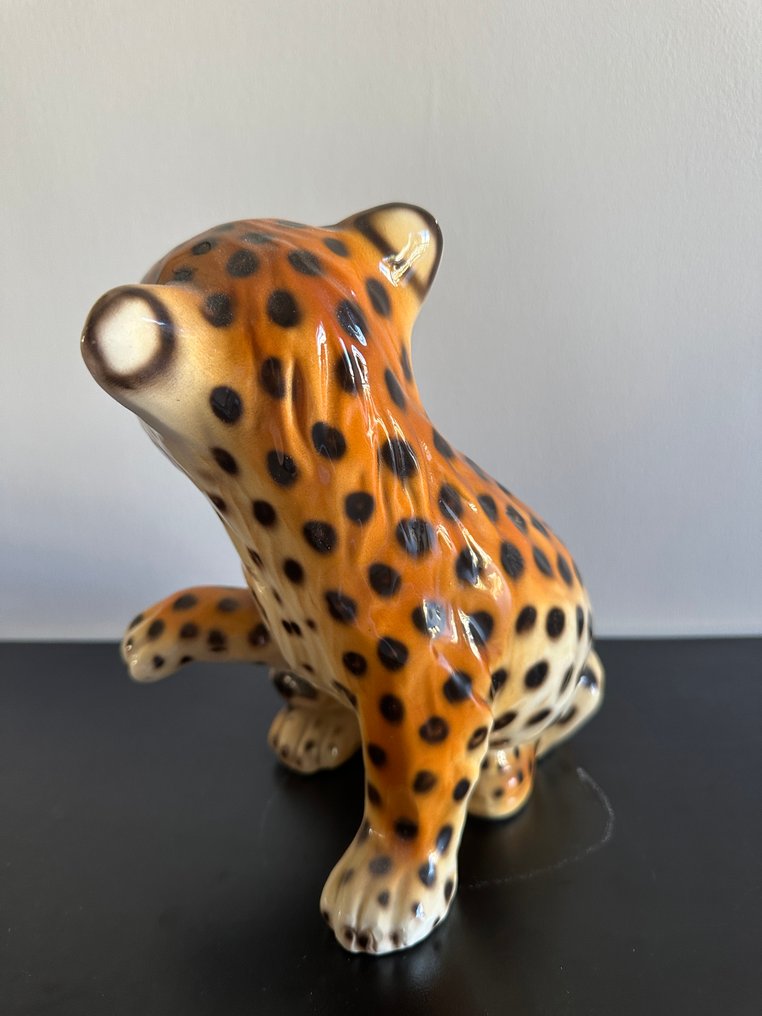 Bassano del Grappa - Αγαλματίδιο - Ghepardo - Κεραμικό #3.2