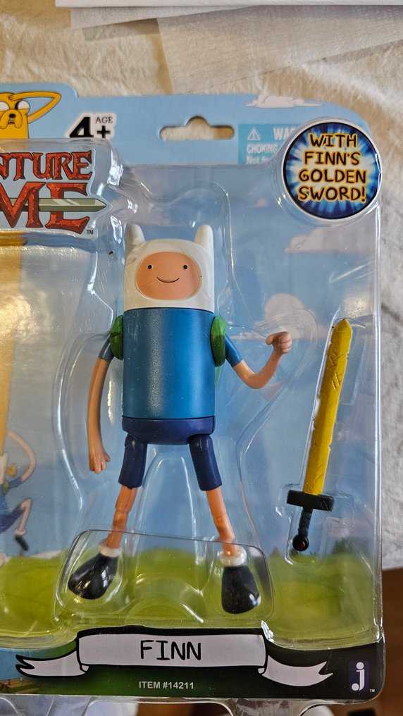 Cartoon Network - Φιγούρα δράσης Finn / gold edition limited - 2010-2020 #4.3