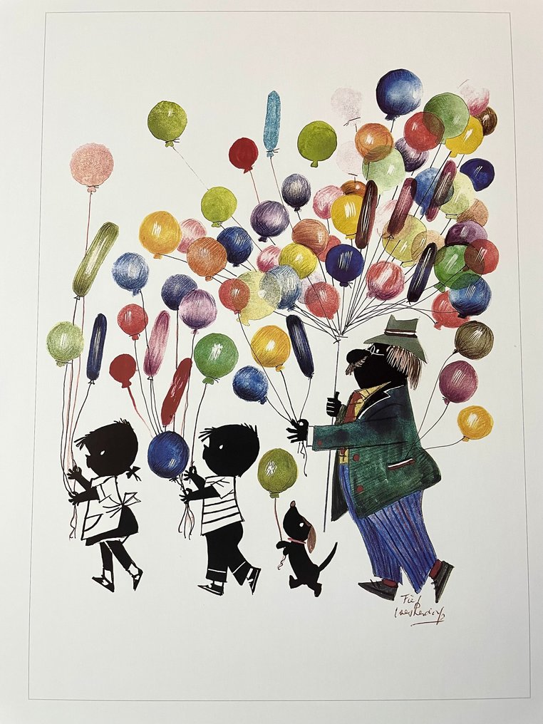 Fiep Westendorp - "Jip en Janneke balloons" 1998 #1.0