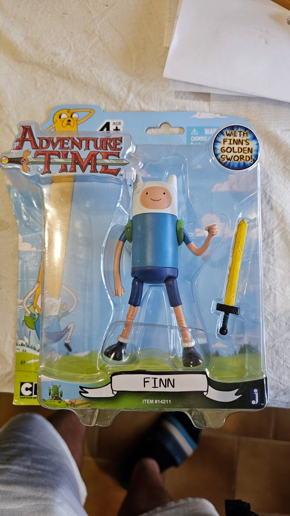 Cartoon Network - Φιγούρα δράσης Finn / gold edition limited - 2010-2020 #1.0