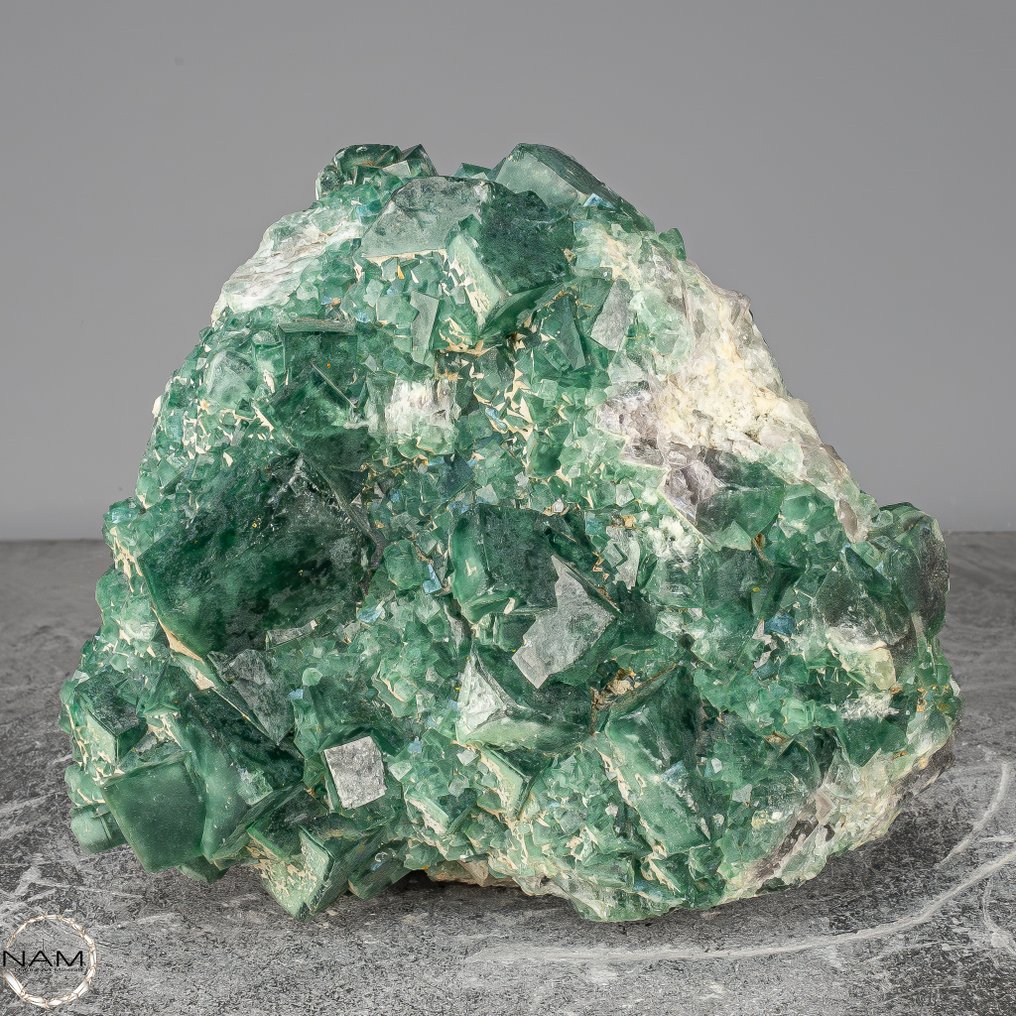 Natural fluorite crystal cluster from Madagascar of the highest quality- 6016.66 g #4.3