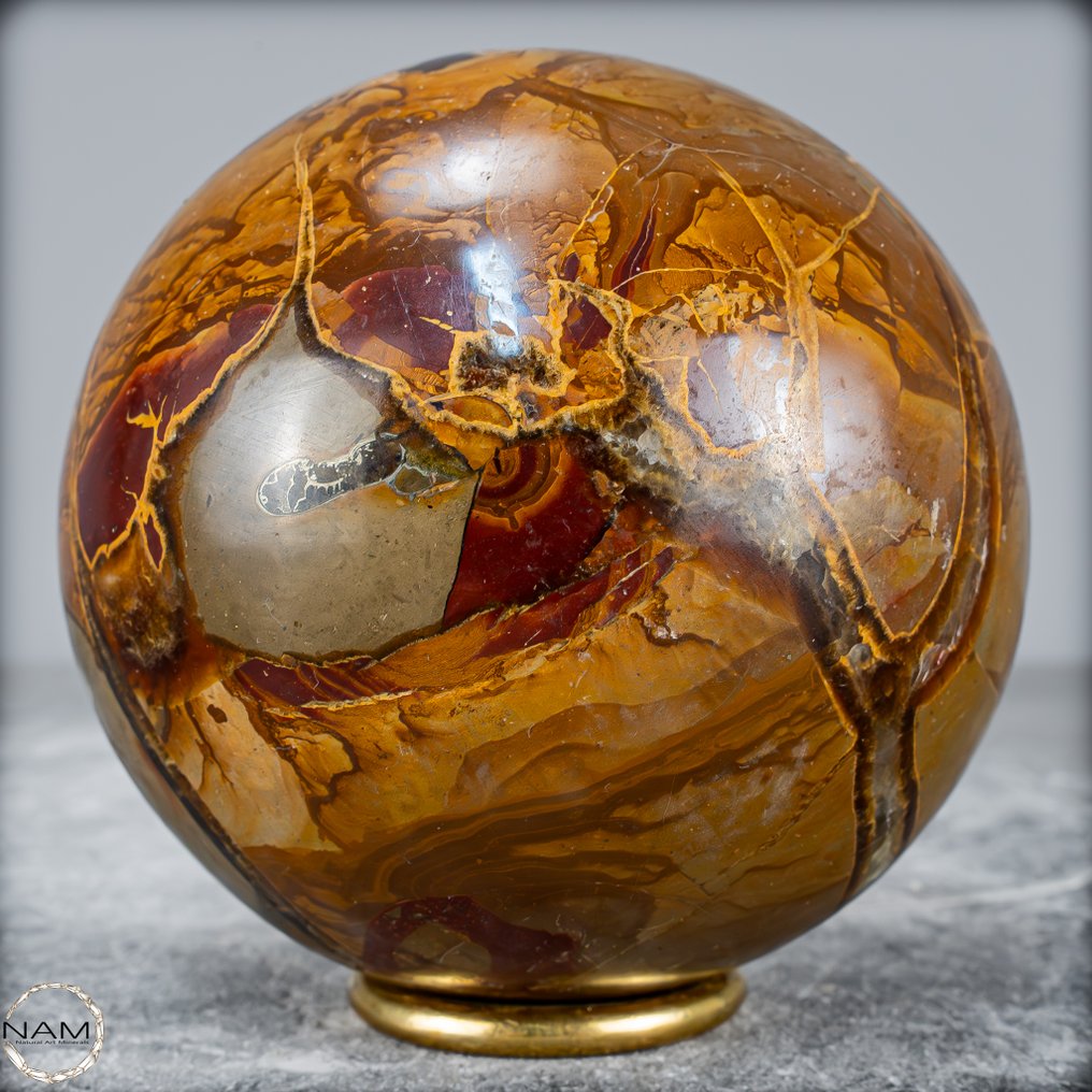 极罕见的西比尔兹特——球体 来自俄罗斯乌柳安诺夫斯基- 1348.45 g #2.1