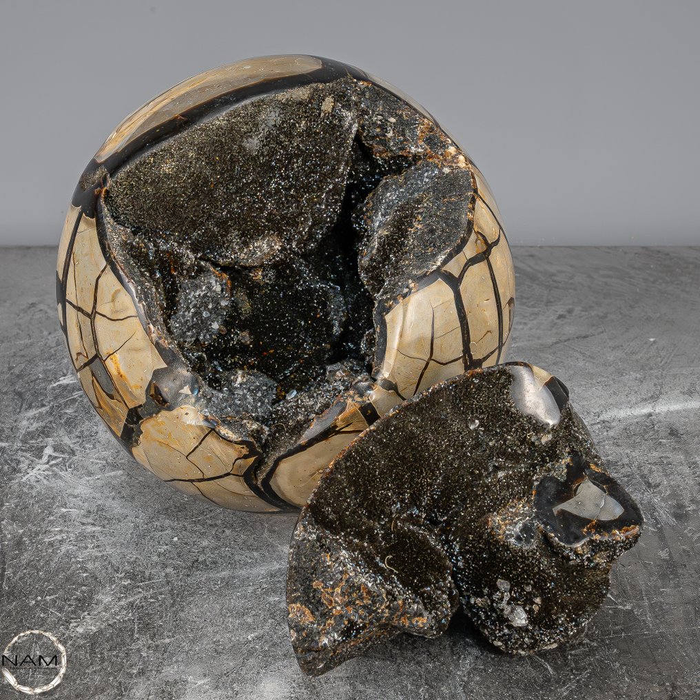 Μεγαλοπρεπή αυγό δράκου με φερόμενο καπάκι Φυσική τέχνη από τη Μαδαγασκάρη- 9394.95 g #4.3