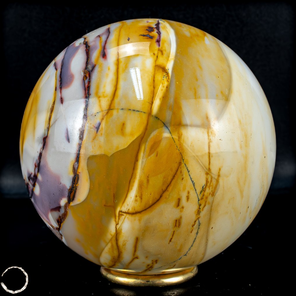 Mookaite natural rara de máxima calidad Sphere- 1581.33 g #2.1
