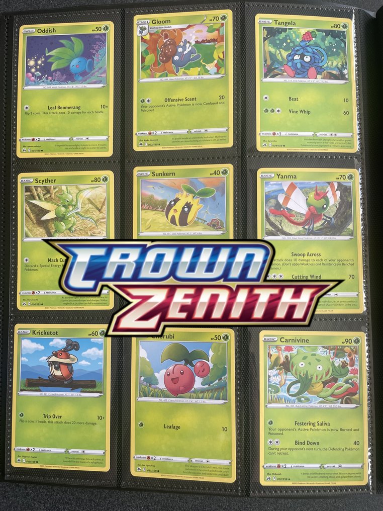 Pokémon - 1 Complete set - Sword & Shield - Crown Zenith #1.0