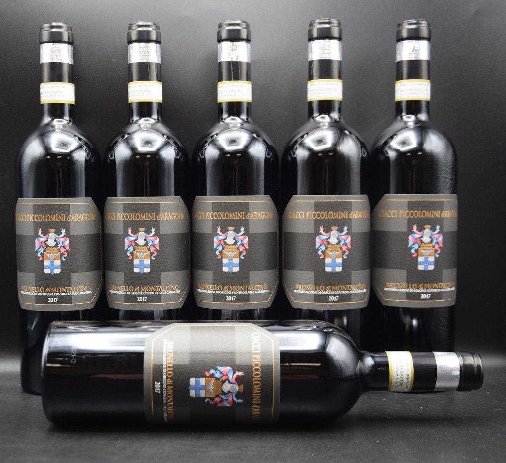 2017 Ciacci Piccolomini d'Aragona - 蒙达奇诺·布鲁奈罗 DOCG - 6 Bottles (0.75L) #1.0