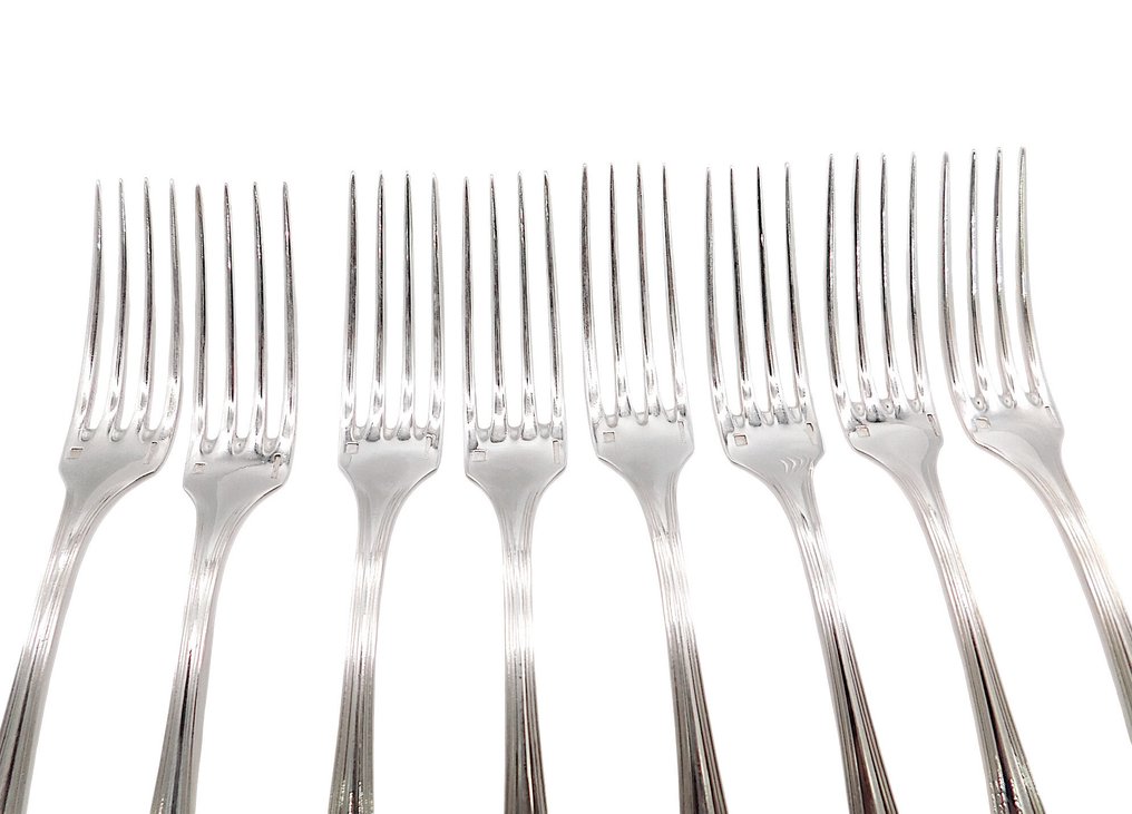 Christofle - Cutlery set (8) - Spatours - Silverplated #2.1