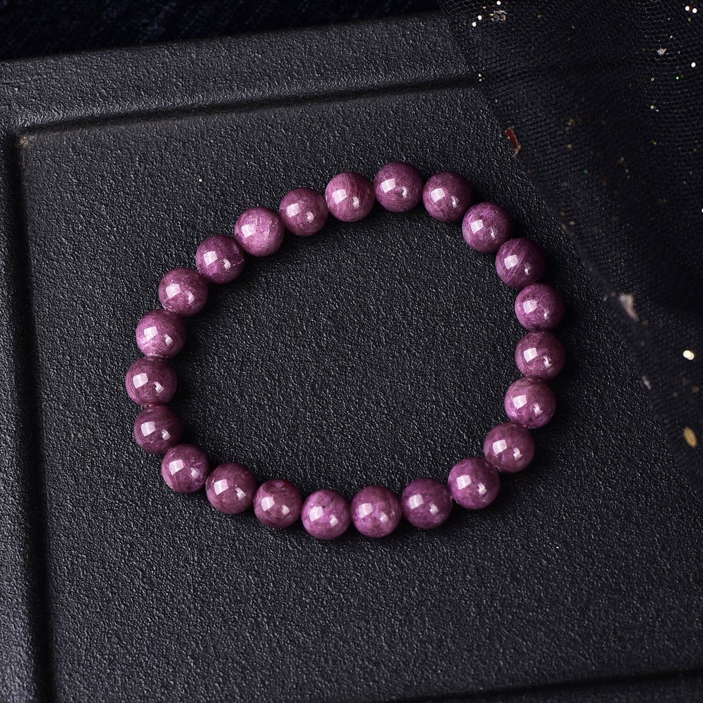 Sin reserva - Certificado ALGT - Pulsera de rubí natural Intensidad de color notable, directamente de la tierra.- 24.56 g #4.3