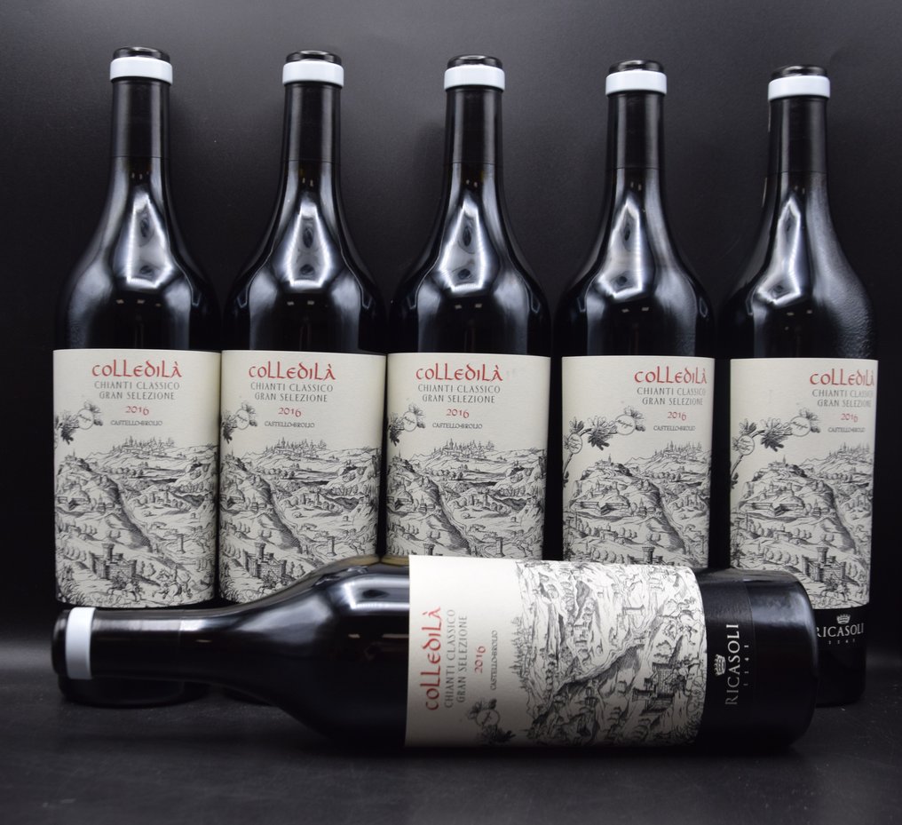 2016 Ricasoli, "Colledilà" Gran Selezione - Chianti Classico DOCG - 6 Bottles (0.75L) #1.0