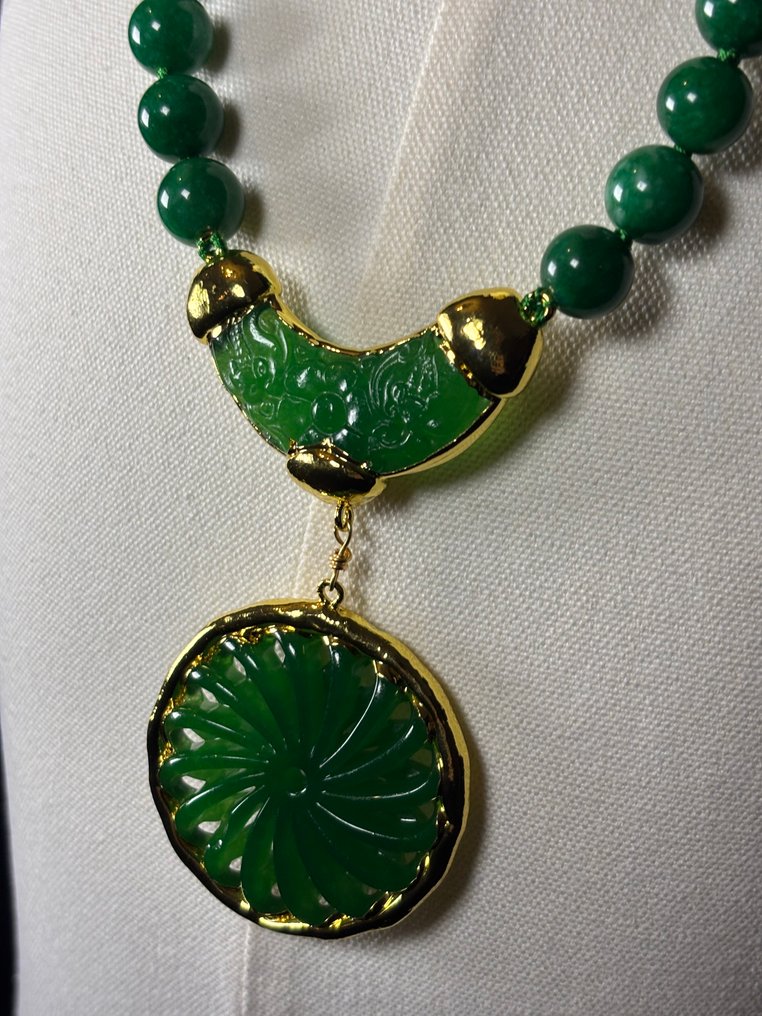 Nephrite - Halskæde #4.3