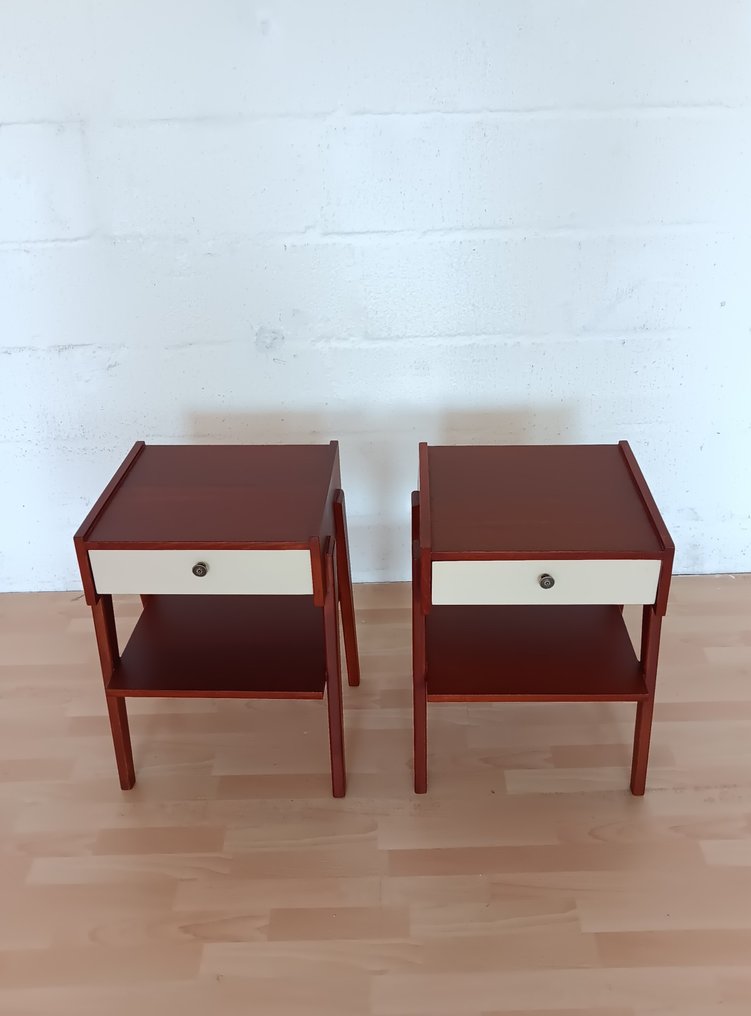 Nightstand (2) - Burr walnut #4.3