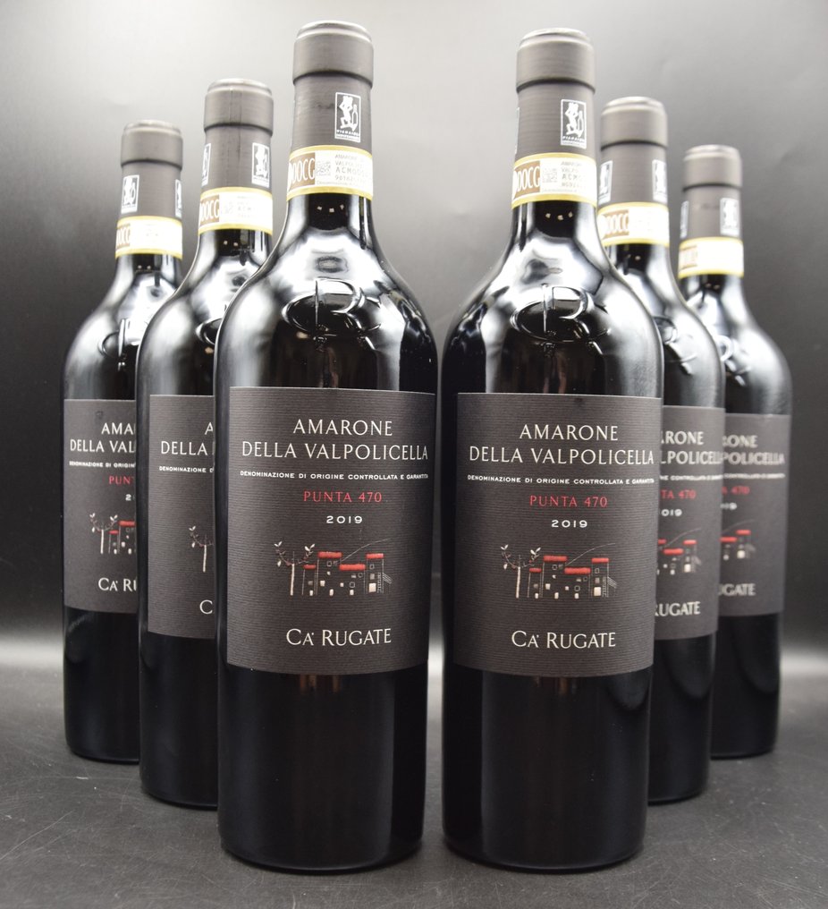2019 Ca' Rugate, Punta 470 - Amarone della Valpolicella DOCG - 6 Pullot (0.7 L) #1.0