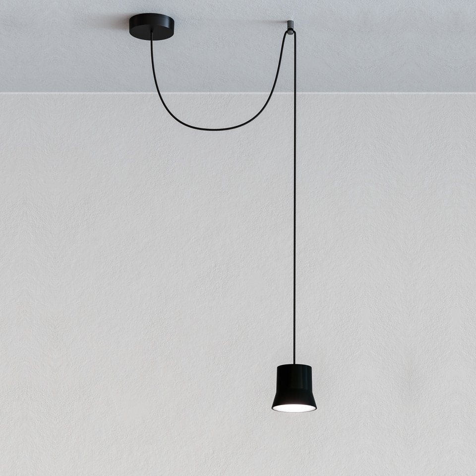 Artemide - Patrick Norguet - Deckenleuchte - GIO.light Decentrata - Black - Glas, Aluminium #1.0