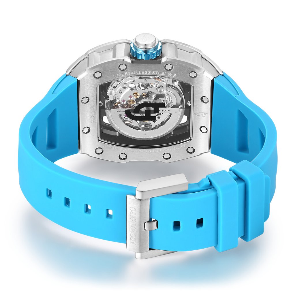 Tecnotempo - Automatic - "Skeleton" - - Senza prezzo di riserva - TT.SK.AZ - Uomo - 2020+  #3.2