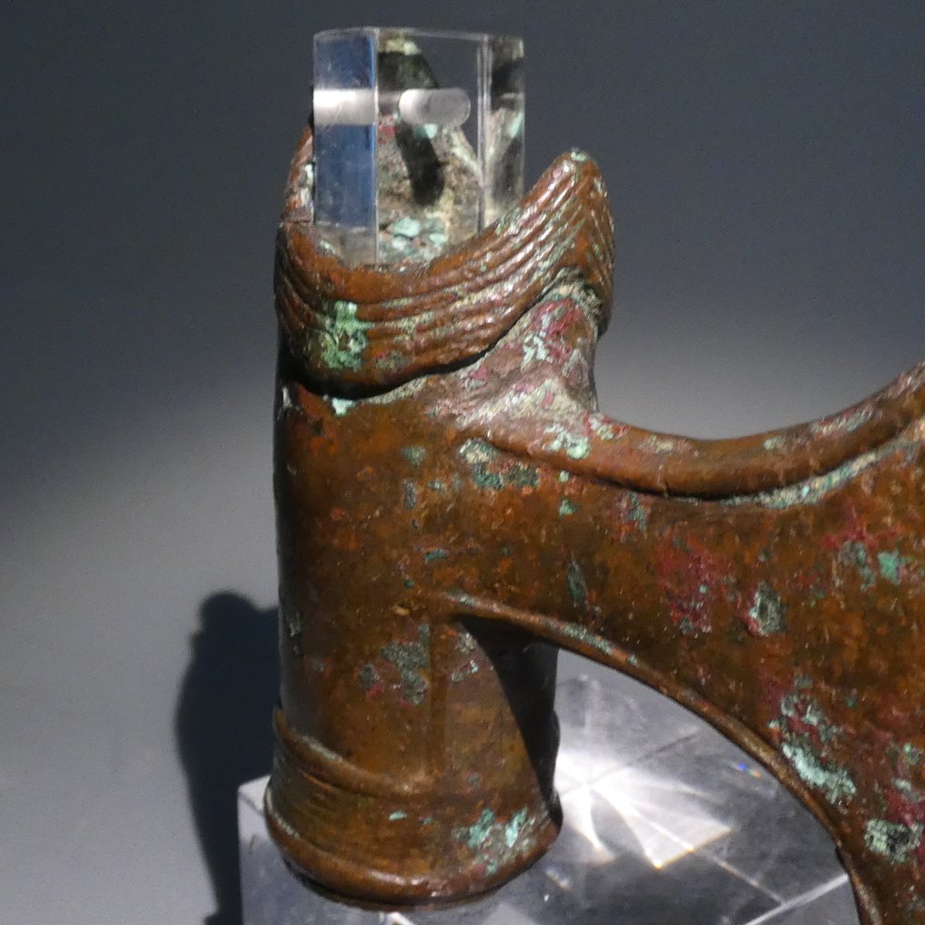 Lorestan Bronze Kopfaxt. 10,5 cm L. 1800 - 600 v. Chr. #4.3