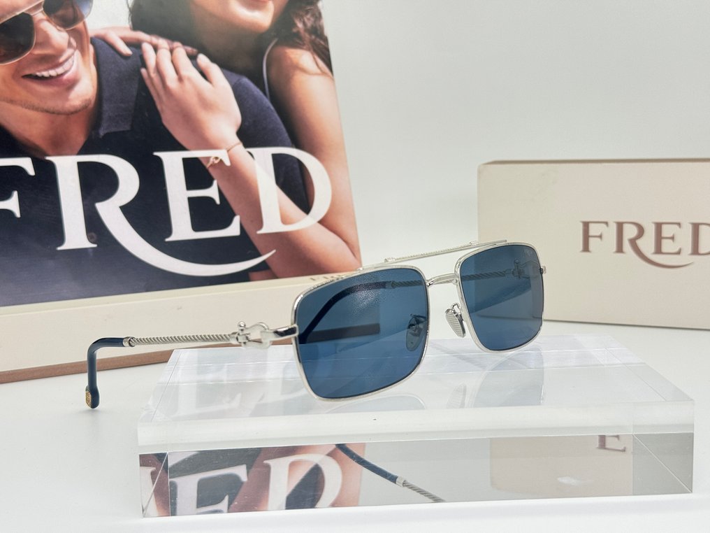 Other brand - Fred FG50022U Oro e Argento Lenti Zeiss - 太阳镜 #2.1